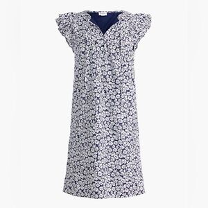 J. Crew Navy Floral Dress